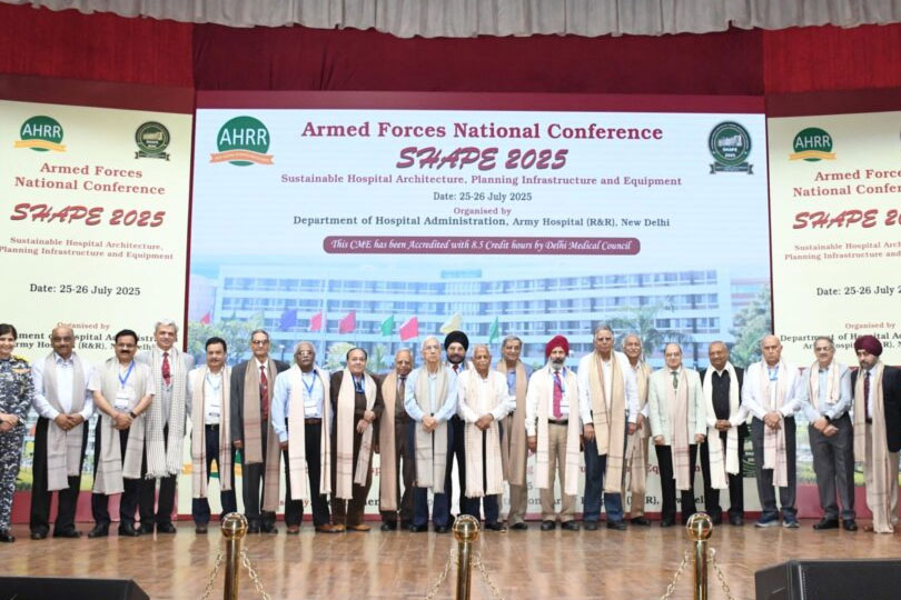 സുസ്ഥിര ആശുപത്രി ആസൂത്രണ സായുധ സേനാ ദേശീയ സമ്മേളനം സംഘടിപ്പിച്ചു